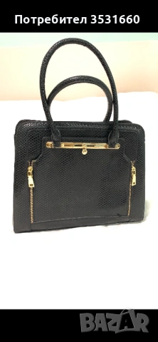 Стилна дамска чанта ( тип куфарче)