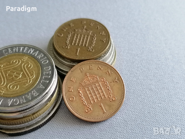 Монета - Великобритания - 1 пени | 2000г.