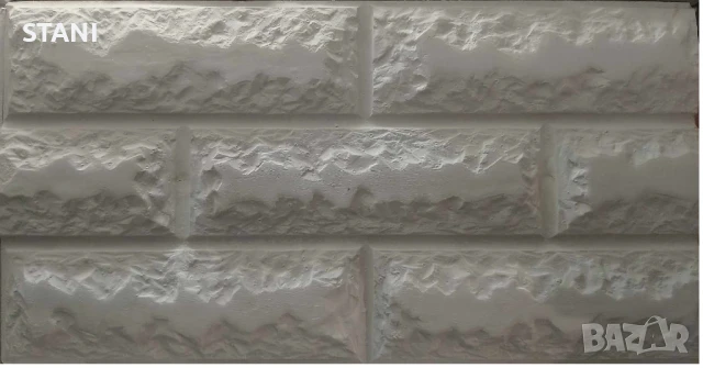 гипсови облицовки полифасада тип тухла, снимка 1