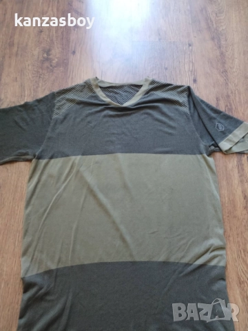 ASICS fuzeX Seamless SS Top Martini Olive - страхотна мъжка тениска Л, снимка 7 - Тениски - 51824230