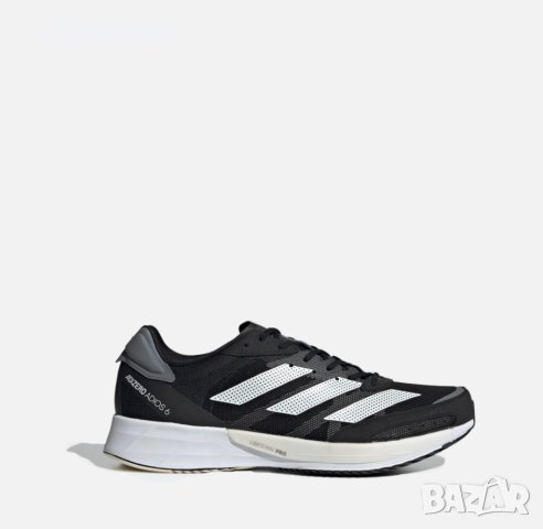 НАМАЛЕНИЕ !!! Мъжки маратонки Adidas Adizero Adios 6 Black/White H67509