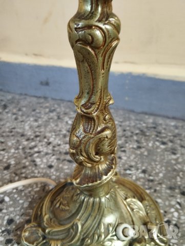 Барокова настолна лампа, снимка 3 - Настолни лампи - 44435365