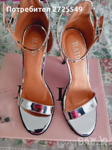 Нови сандали N37 с висок ток, снимка 4 - Сандали - 47823142