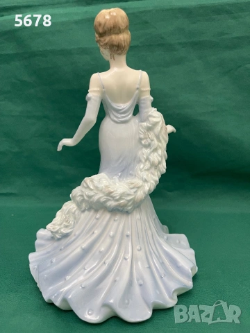 Порцеланова статуетка Coalport, снимка 4 - Статуетки - 53485820