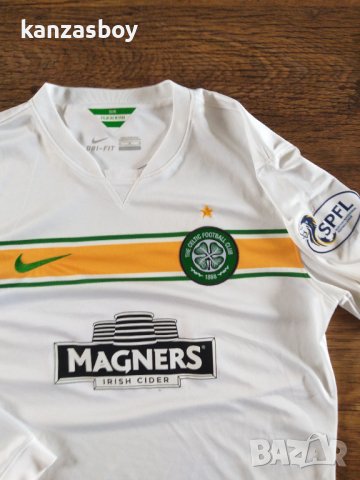 Nike FC Celtic Glasgow Hoops Third 2014/2015 - футболна мъжка блуза КАТО НОВА , снимка 2 - Спортни дрехи, екипи - 41948581