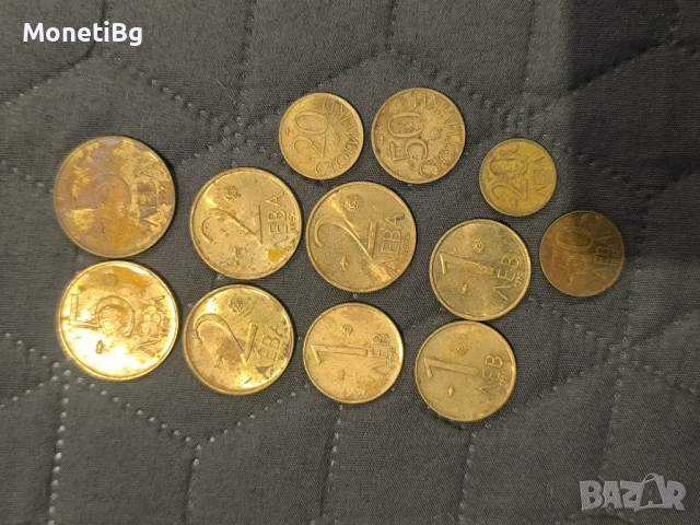Стари български монети 1954-1997, снимка 11 - Нумизматика и бонистика - 53847148