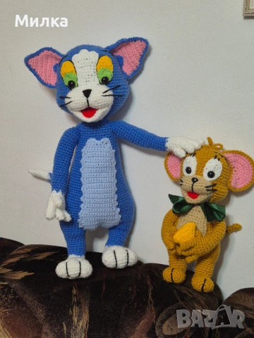 Том и Джери - ръчна изработка