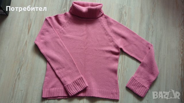 Пуловер с висока яка-L, снимка 2 - Блузи с дълъг ръкав и пуловери - 38871069