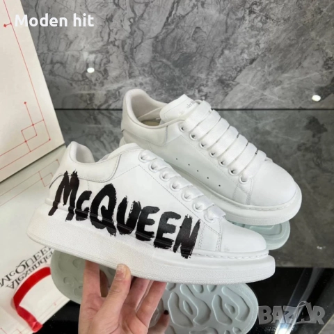 Alexander McQueen мъжки сникърси висок клас реплика, снимка 4 - Кецове - 52397150