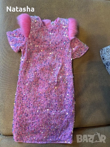 Рокля с пайети  за момиче.