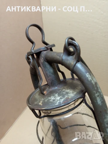 Стара Немска Газова Лампа Фенер FROWO 435., снимка 7 - Антикварни и старинни предмети - 50800661