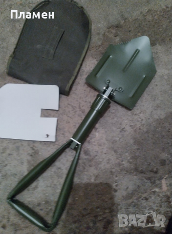 Многофункционална сгъваема армейска лопата преносима мини къмпинг за оцеляване Лопата за градин, снимка 2 - Екипировка - 30017591