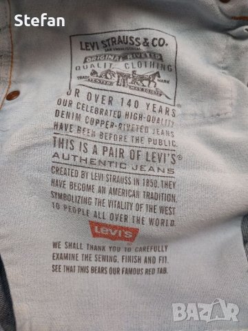 Мъжки дънки LEVIS ORIGINAL, снимка 8 - Панталони - 41397589