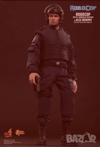 Хот Тойс 2в1-Hot Toys MMS266 -Robocop Battle Damaged Version & Alex Murphy new,sealed , снимка 4 - Колекции - 55963481