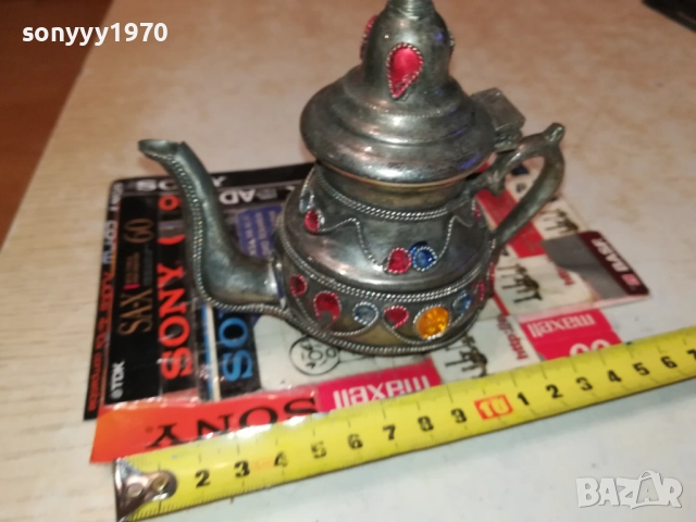 КРАСИВ ЧАЙНИК ОТ ФРАНЦИЯ 0710252025, снимка 15 - Антикварни и старинни предмети - 51979513