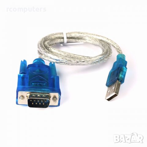 Преходник USB-RS232 Serial port, снимка 1 - Друга електроника - 40182486