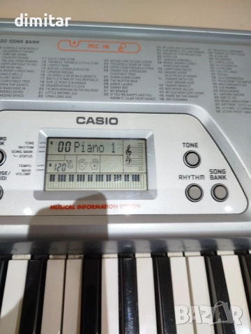 Синтезатор CASIO CTK -491, снимка 3 - Синтезатори - 52749342