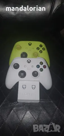 Microsoft XBOX SERIES X S ONE controller джойстик 2бр с батерия и зарядно. 