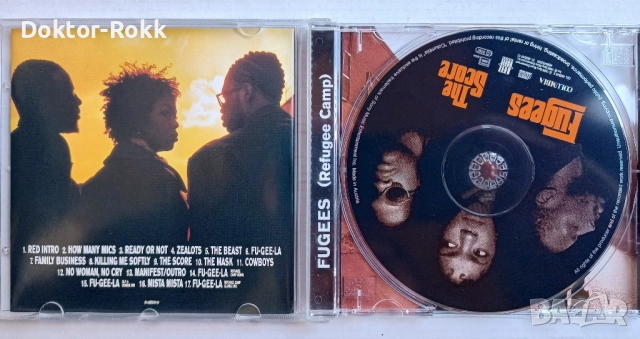 FUGEES 1996 - оригинален диск , снимка 2 - CD дискове - 52168180