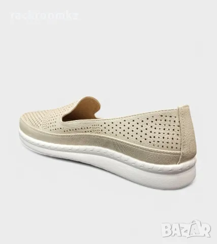 МОДНИ ДАМСКИ ЛОУФЪРИ С ПЕРФОРАЦИИ A2373-3 BEIGE

, снимка 3 - Дамски ежедневни обувки - 49697713