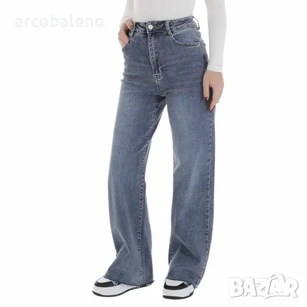 Дамски дънки с висока талия, снимка 4 - Дънки - 49137336