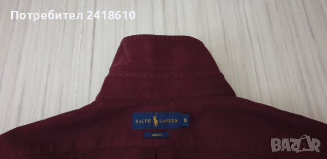 POLO Ralph Lauren Slim Fit  Cotton Mens Size S ОРИГИНАЛ! Мъжка Риза, снимка 14 - Ризи - 51237847