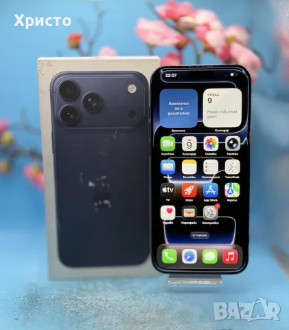 ГАРАНЦИОНЕН!!! Apple iPhone 17 Pro Max, 256GB, 5G, Deep Blue, снимка 6 - Apple iPhone - 56015122