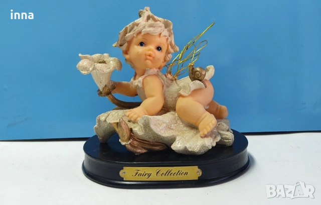 Красива ретро фигура на бебе–фея от Fairy Collection