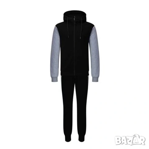 Мъжки комплект Donnay Fleece Zip Tracksuit/XXL/688up2, снимка 3 - Спортни дрехи, екипи - 53107386