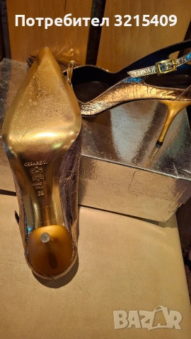 Cesare Paciotti дамски обувки на ток, снимка 5 - Дамски обувки на ток - 53355701