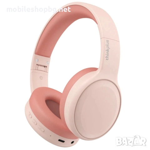 безжични слушалки розови Lenovo големи