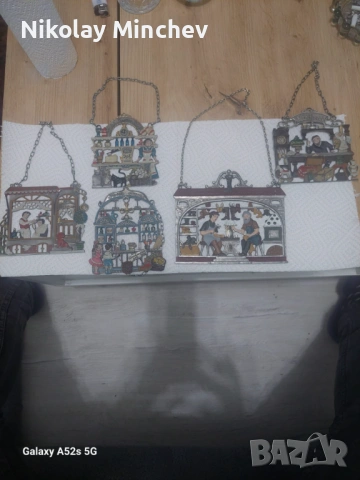 5 броя релефни калаени картини, снимка 17 - Антикварни и старинни предмети - 53784429