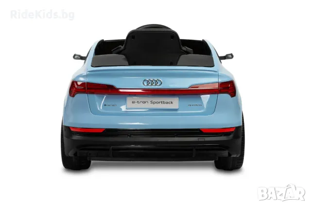 Луксозна детска акумулаторна кола AUDI ETRON SPORTBACK – Синя, с дистанционно и LED светлини, снимка 6 - Детски велосипеди, триколки и коли - 50049615