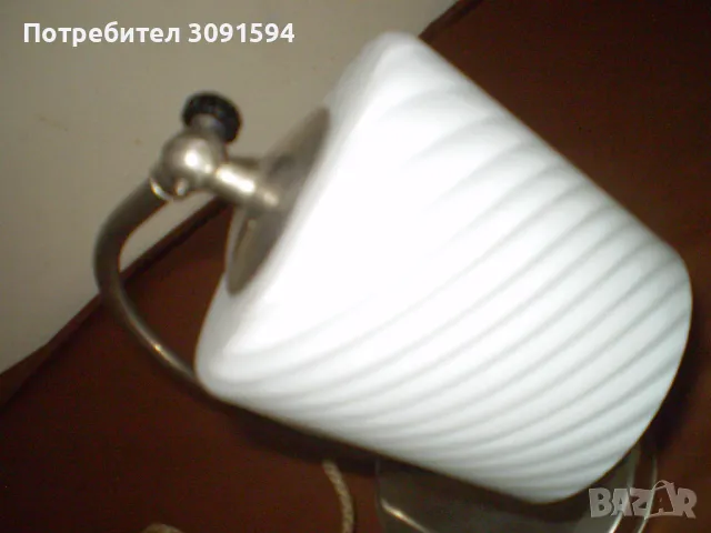 Винтидж настолна лампа  от средата на века    , снимка 5 - Лампи за таван - 48458717