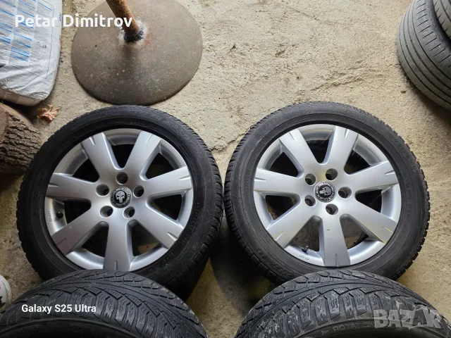 5×112/16 цола vw golf pasat sharan touran , снимка 2 - Гуми и джанти - 56250878