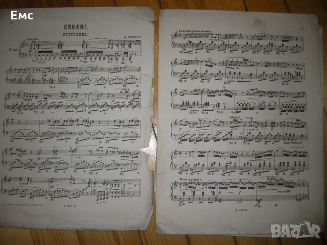 Ноти - Verdi - Ernani, снимка 2 - Колекции - 34564867