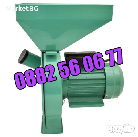 Комбинирана монофазна фуражомелка / ярмомелка, 3.8 kW + 4 бр. сита, снимка 3 - Други машини и части - 51863677