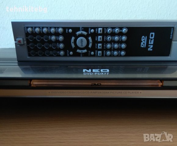 ⭐⭐⭐ █▬█ █ ▀█▀ ⭐⭐⭐ NEO DVD-PDX77 - DVD, CD, MP3 плеър с дистанционно, снимка 6 - Ресийвъри, усилватели, смесителни пултове - 35846798