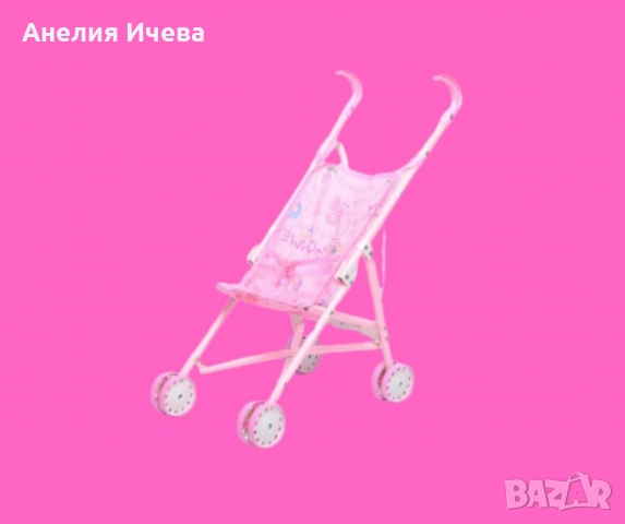 Лятна метална количка за кукли , снимка 4 - Кукли - 51556947
