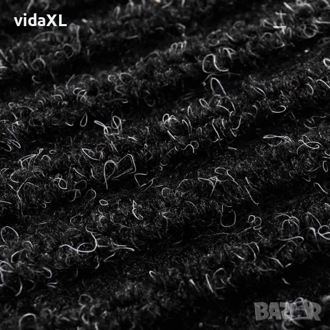 vidaXL Изтривалка за врата, черна, 90 x 120 см, PVC, снимка 5 - Изтривалки - 56146344