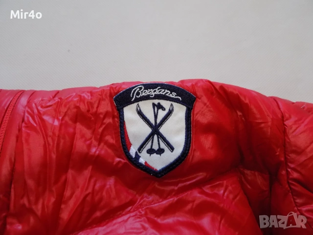 пухено яке bergans of norway парка палто горнище худи екип блуза туризъм планина дамско оригинално L, снимка 5 - Якета - 47584011