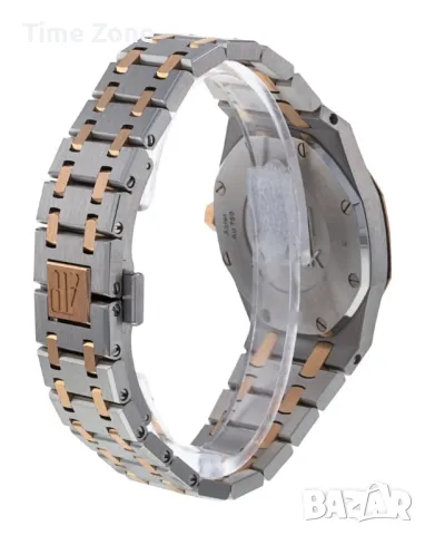 Audemars Piguet Royal Oak 33mm Steel & Rose Gold White Dial Diamond Дамски Различни Варианти, снимка 11 - Дамски - 48183144