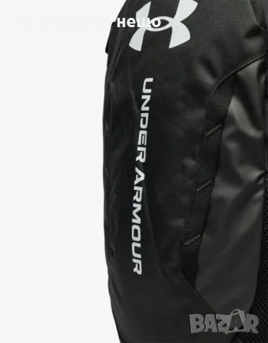 UNDER ARMOUR Hustle 6.0 Backpack Black/White Черна Спортна Раница Код P3049, снимка 4 - Раници - 56333680