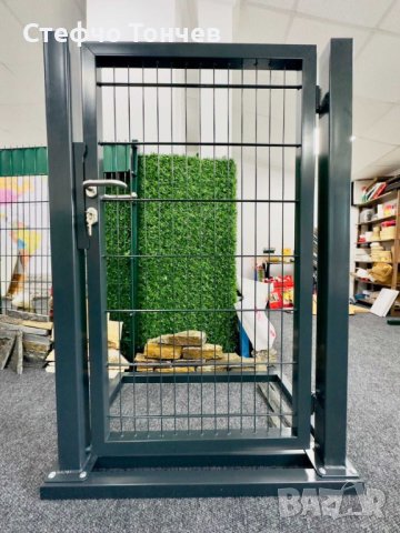 Топ цени за цвят Антрацит  RAL 7016 - оградни пана, колове, врати и портали. , снимка 10 - Строителни материали - 44176765