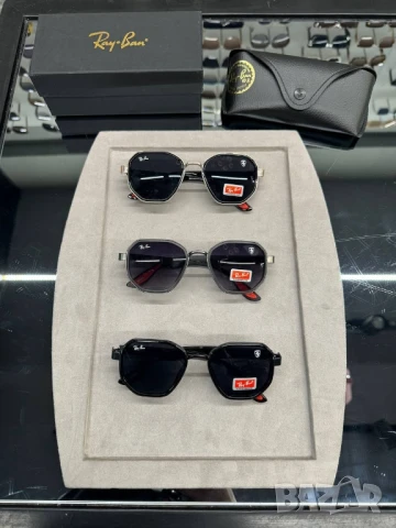 унисекс очила с черен обикновен калъф и ув защита ray ban louis vuitton , снимка 5 - Слънчеви и диоптрични очила - 51395612