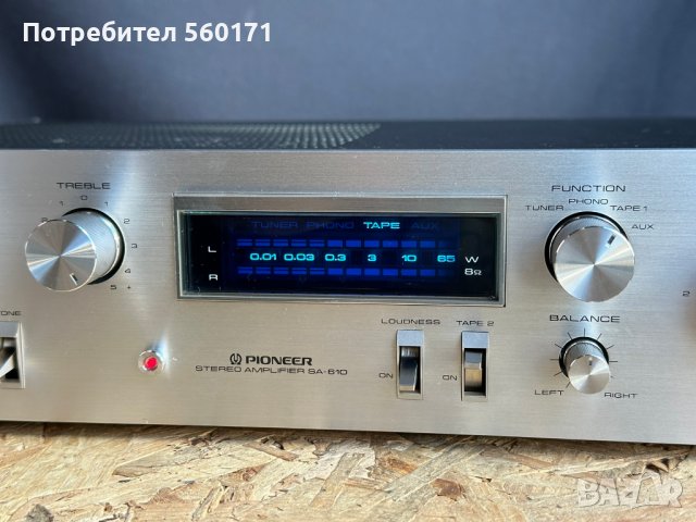 PIONEER SA-610, снимка 1 - Ресийвъри, усилватели, смесителни пултове - 41810046