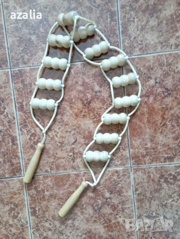 Дървен масажор