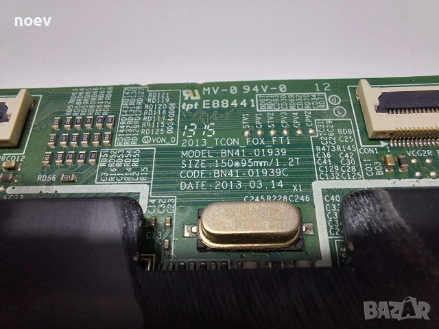 T-Con BN41-01939 от Samsung UE40F6510SS, снимка 2 - Части и Платки - 53177371