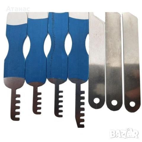Инструменти 7 в 1 за отключване на мебелни ключалки и катинари, снимка 3 - Други инструменти - 53507355