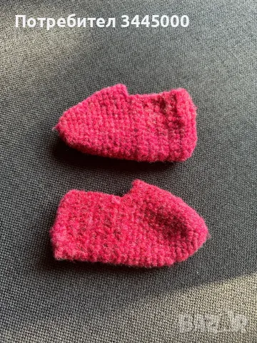 Детски плетени терлички, снимка 5 - Детски пантофи - 47841754